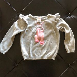 Gymboree Shirts & Tops - Gymboree ballet shoes sweater Gymboree Shirts & Tops - Gymboree ballet shoes sweater